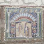  Herculaneum, Neptune and Salacia, wall mosaic in House Number 22